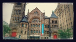 Vista de Iglesia en Downtown Montreal